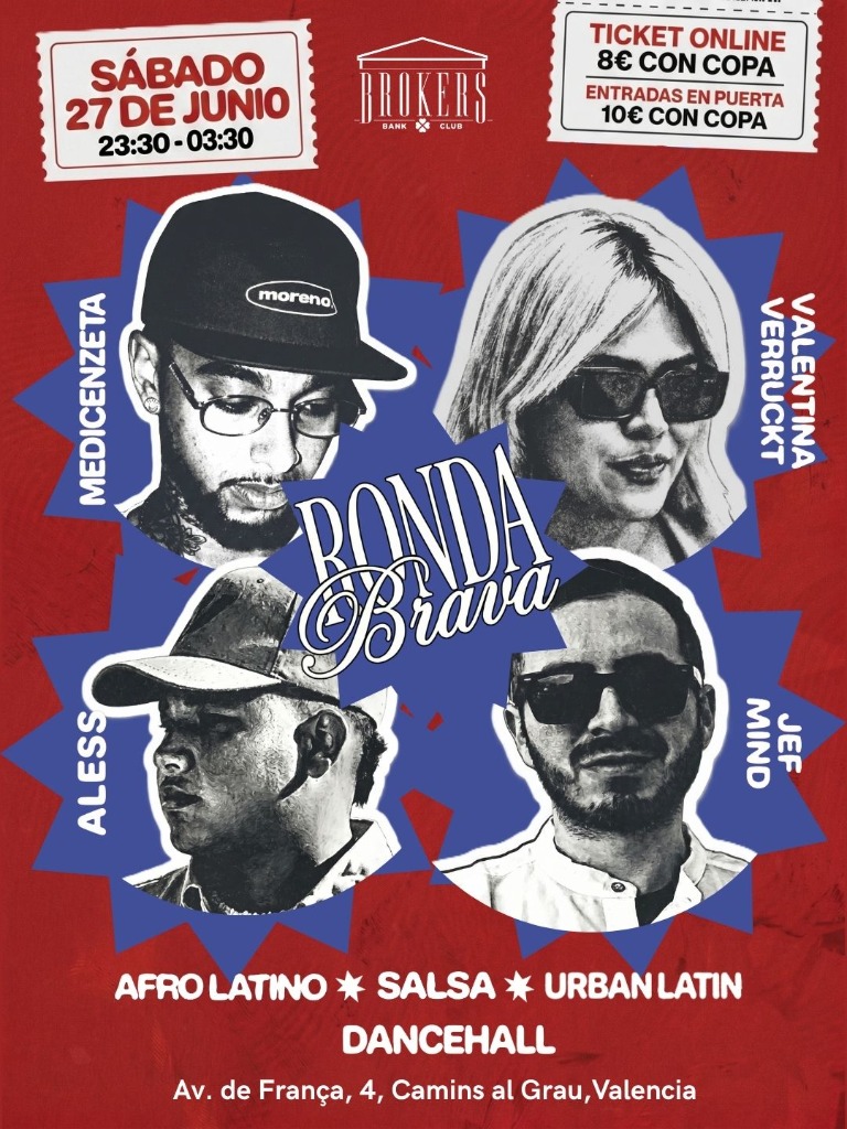 Cartel Ronda Brava 27 de Junio